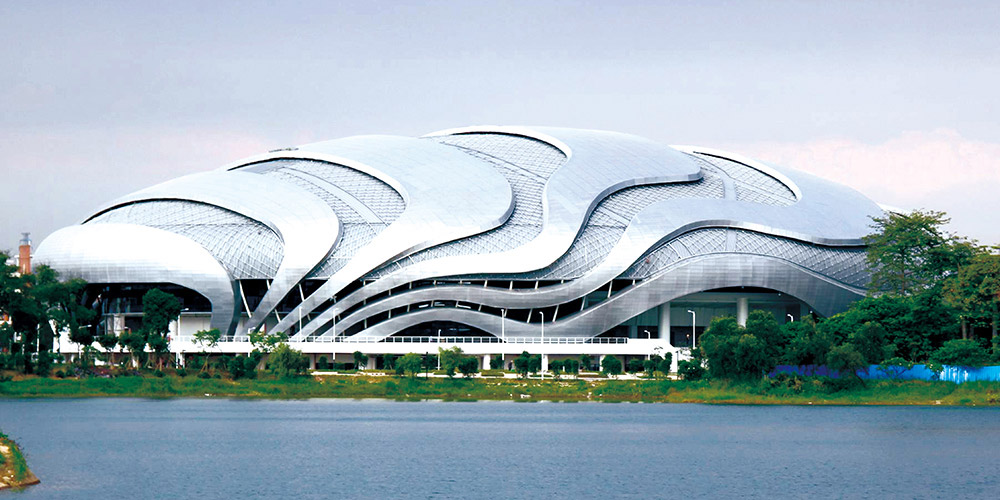 广州亚运会场馆-不锈钢结构管案例